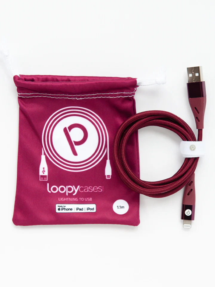 Loopy Charging Cables - Lightning to USB-A (1.1m) - Image 8